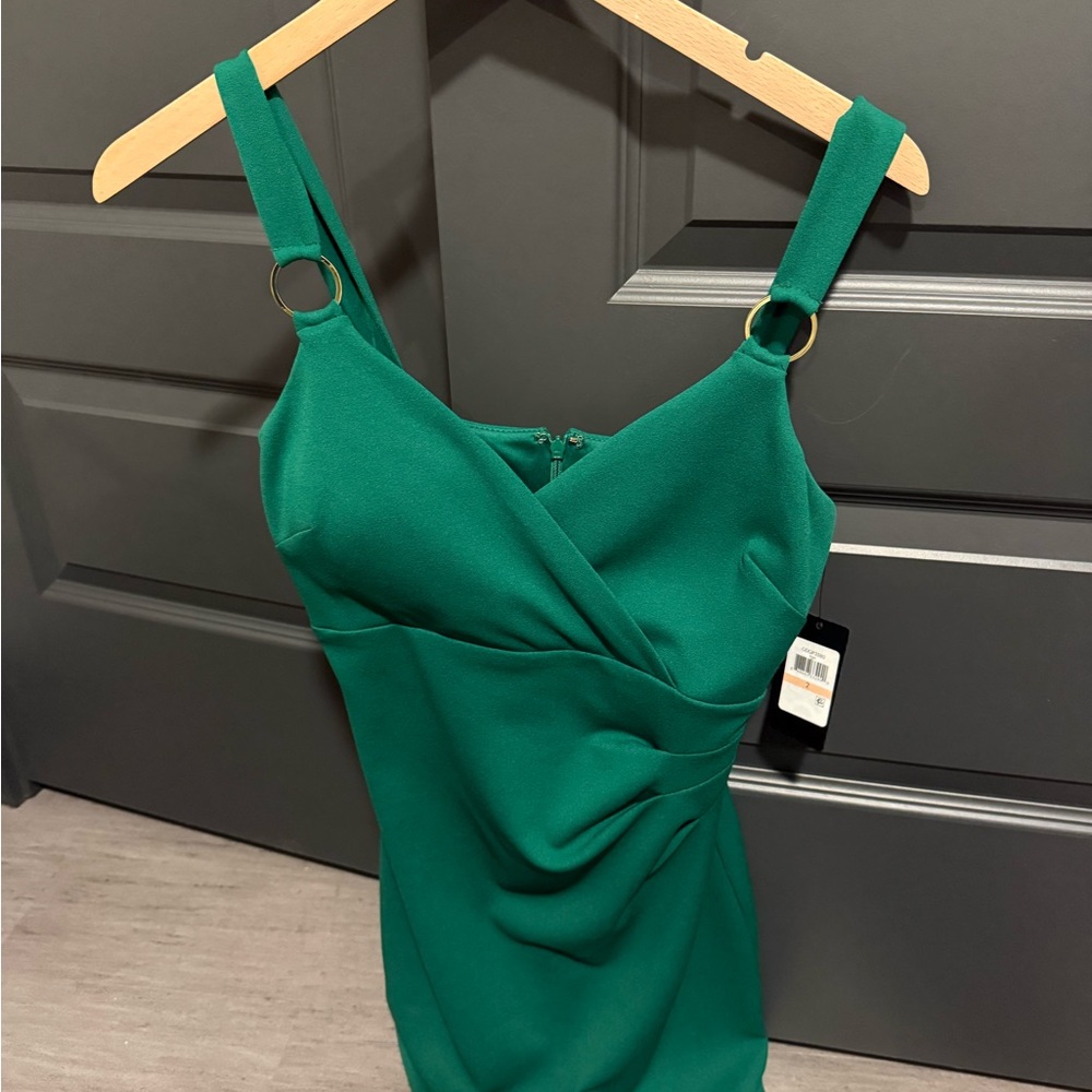 Guess Green Sleeveless Dress